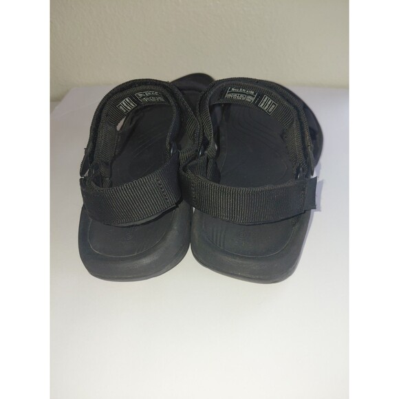Teva-Men\'s Size 11 Black Hurricane Textile Upper Casual Sandals WATER,  Hiking.